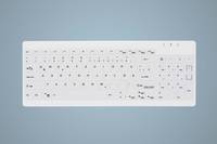 CHERRY AKTIVE KEY Hygiene Compact Ultraflat Keyboard with Nu