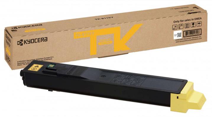 Kyocera Toner TK-8115Y Original Gelb 6000 Seiten 1T02P3ANL0