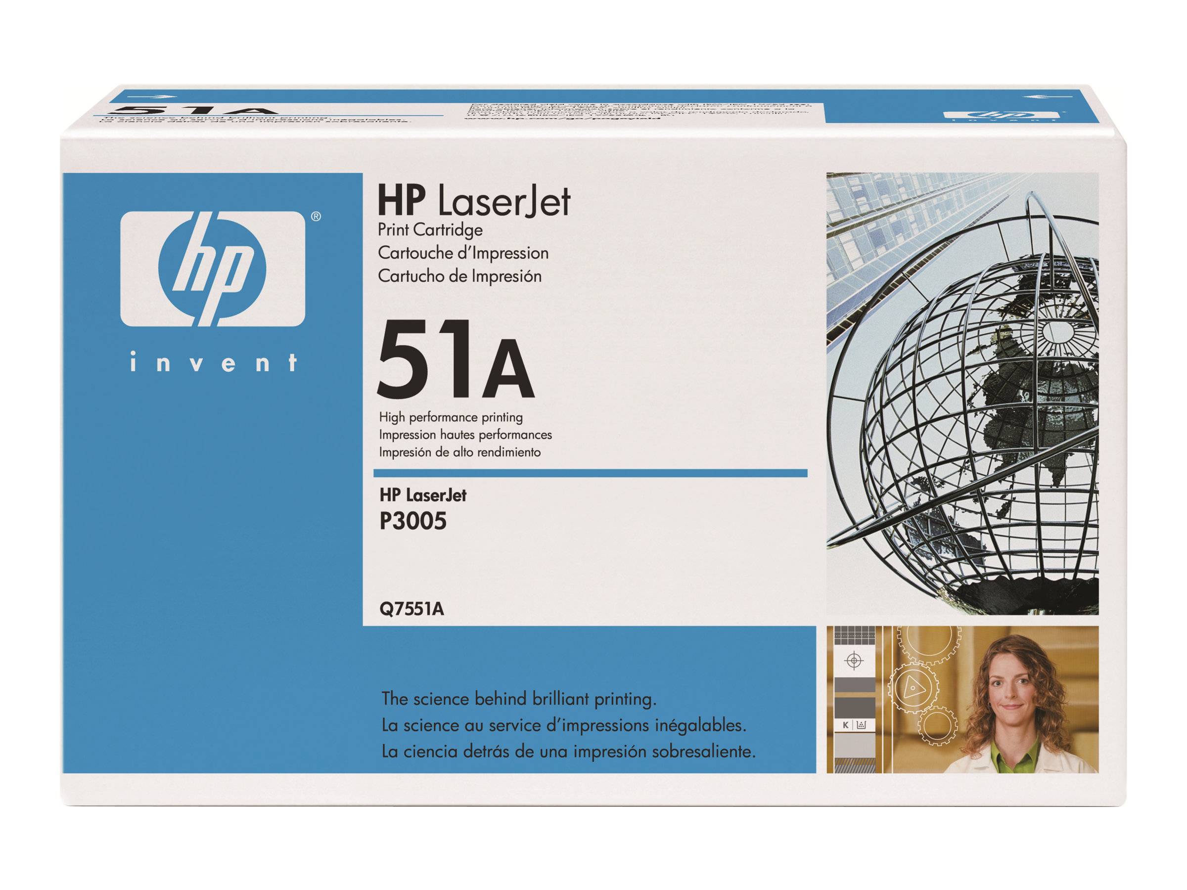 HP 51A - Schwarz - Original - LaserJet - Tonerpatrone (Q7551A)