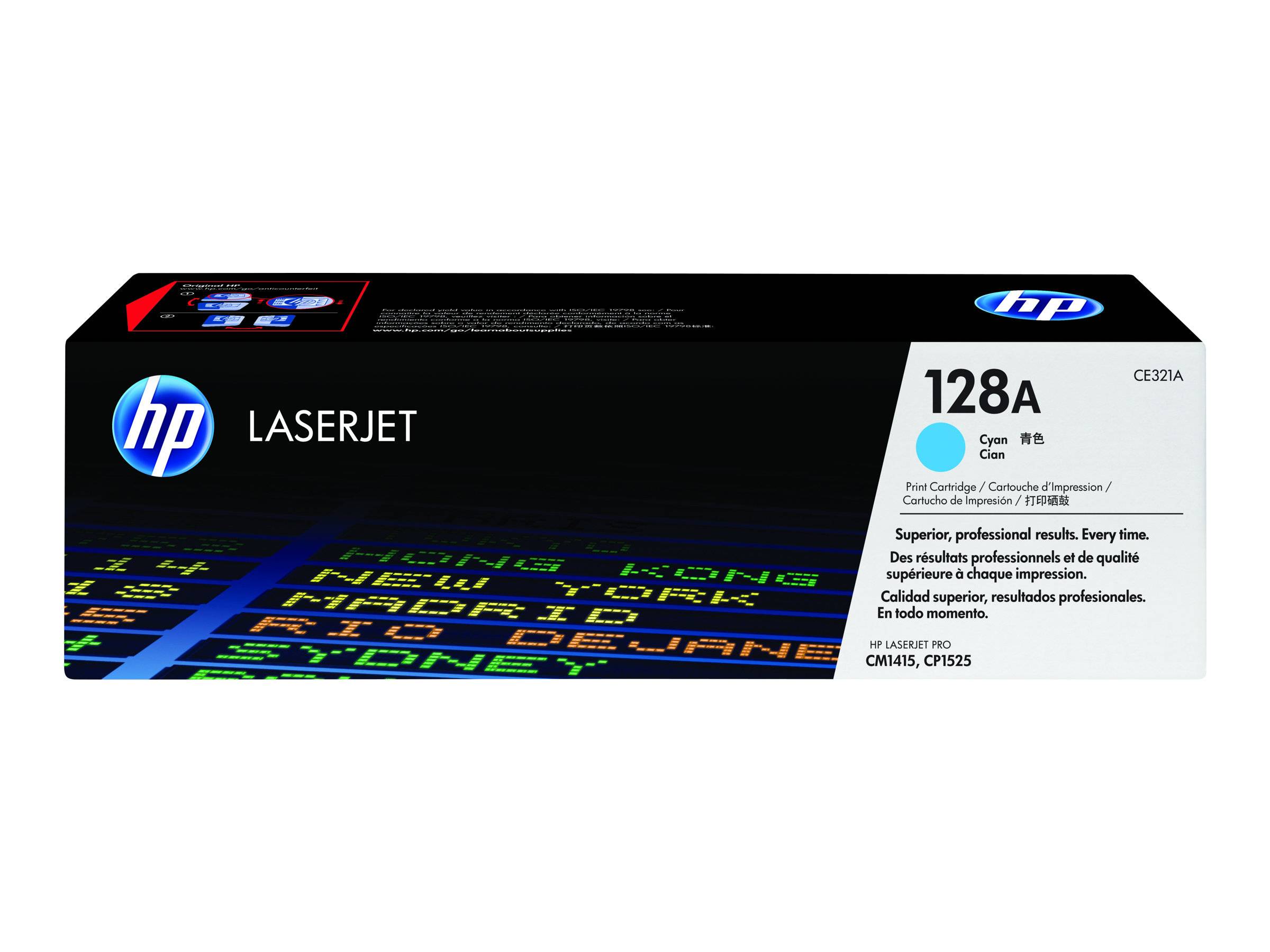 HP Toner 128A Original Cyan 1300 Seiten CE321A