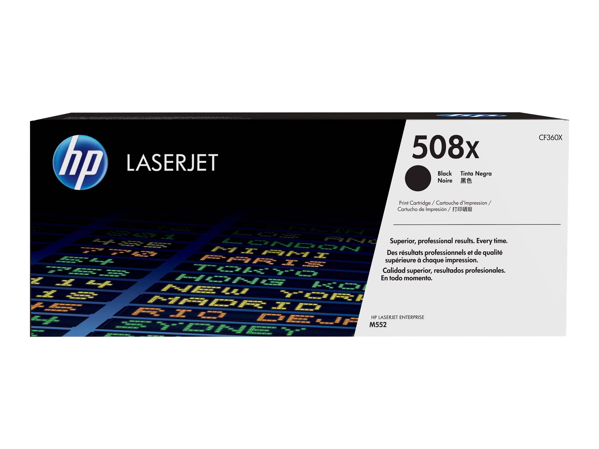 HP Toner 508X Original Schwarz 12500 Seiten CF360X