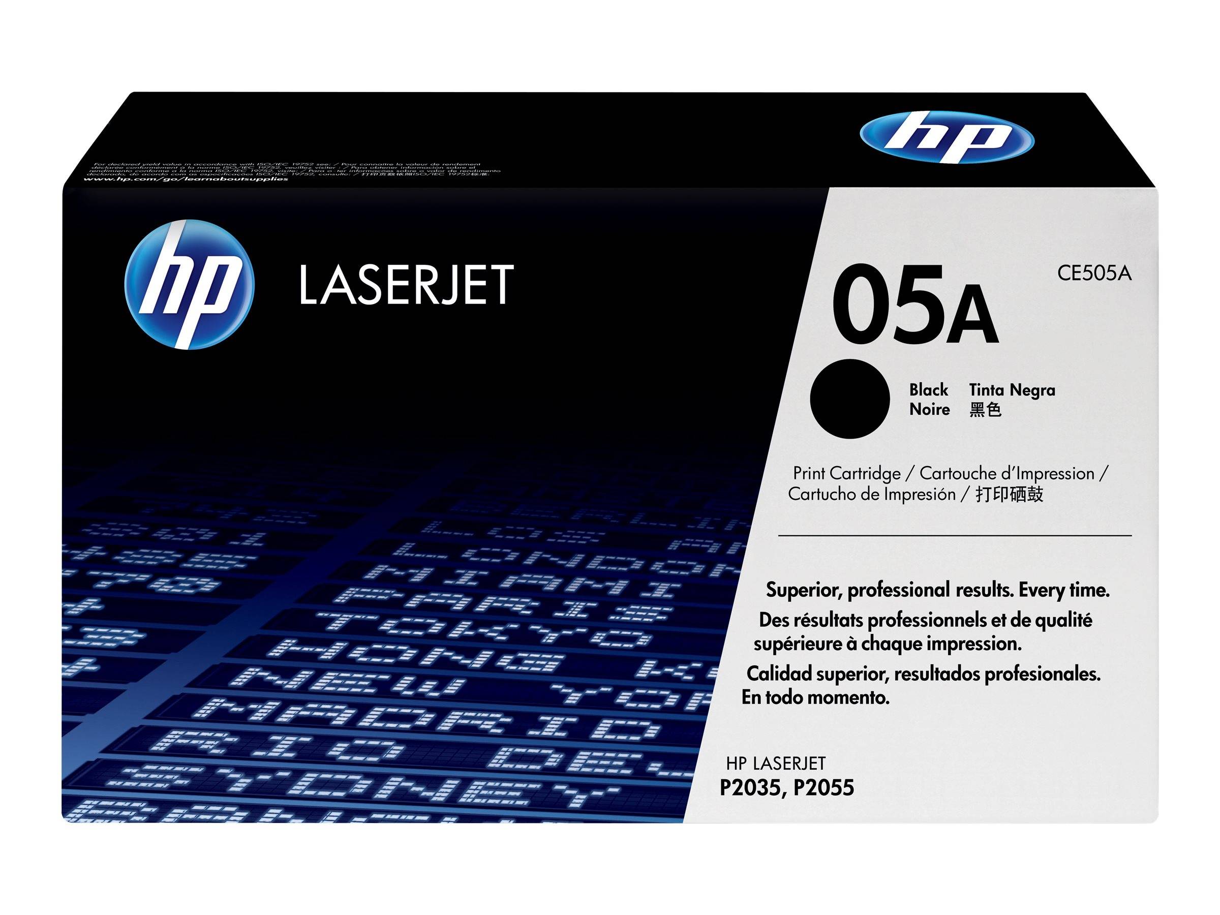HP Toner 05A Original Schwarz 2300 Seiten CE505A