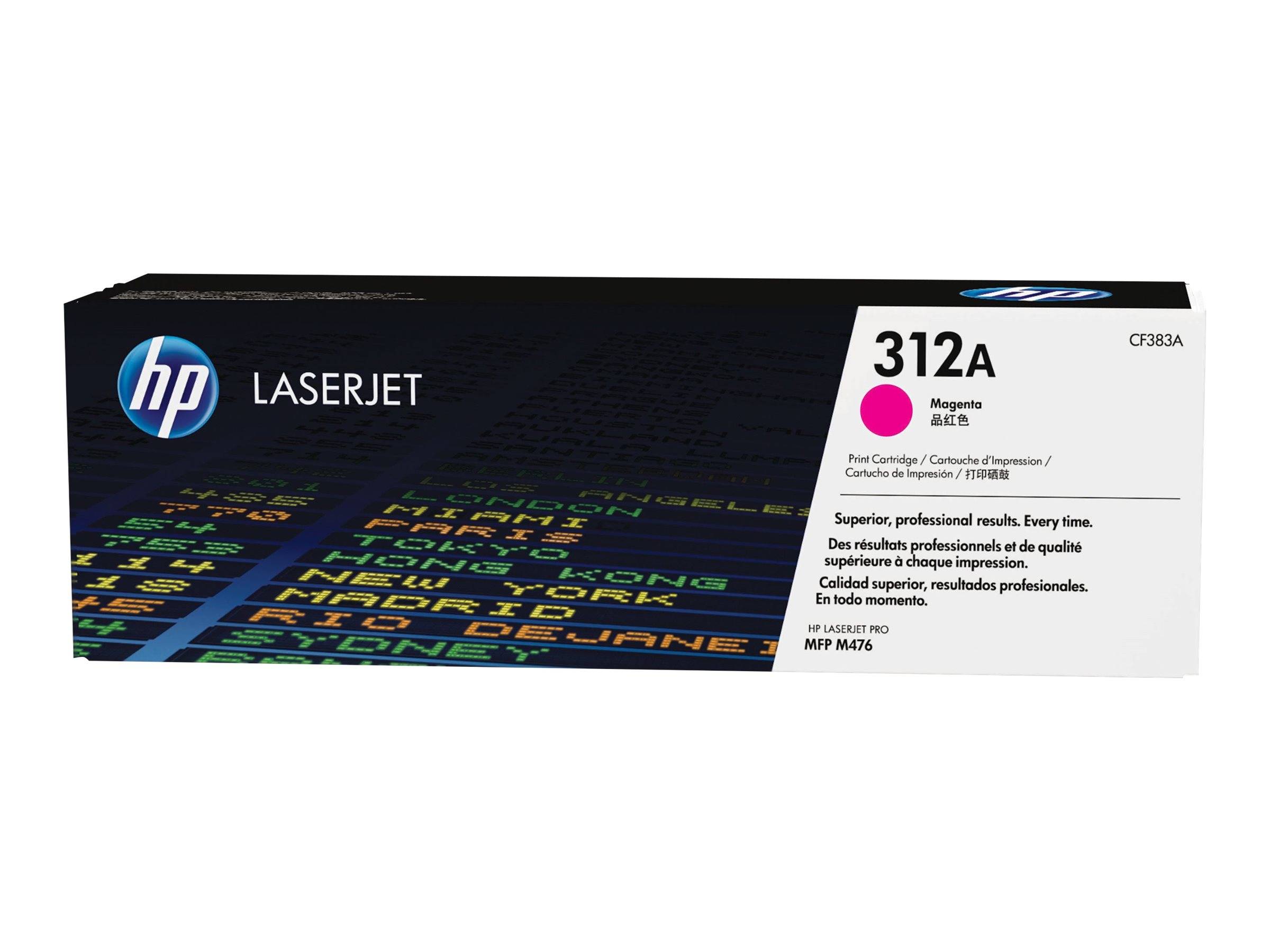 HP Toner 312A Original Magenta 2700 Seiten CF383A