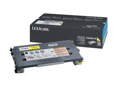 Lexmark - Gelb - Original - Tonerpatrone - für Lexmark C500n