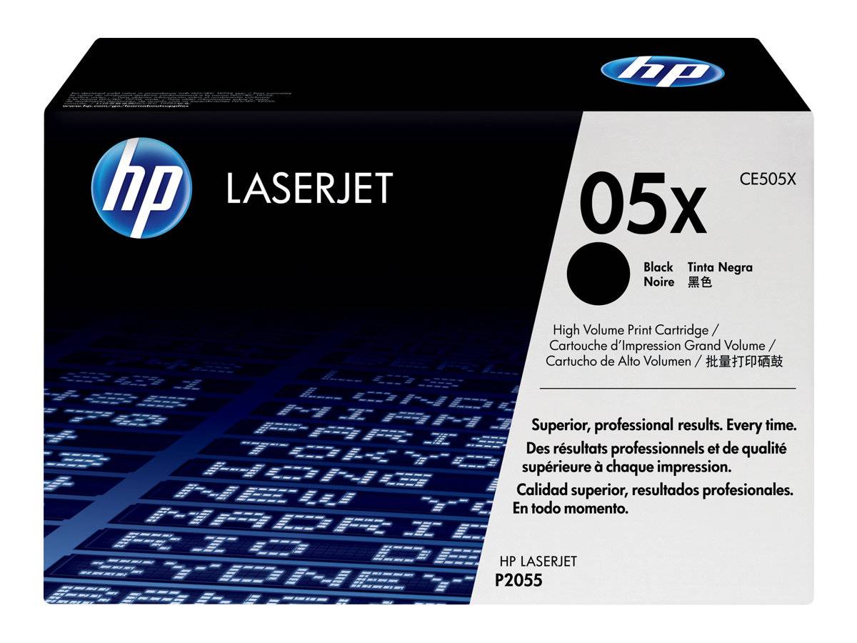 HP Toner 05X Original Schwarz 6500 Seiten CE505X