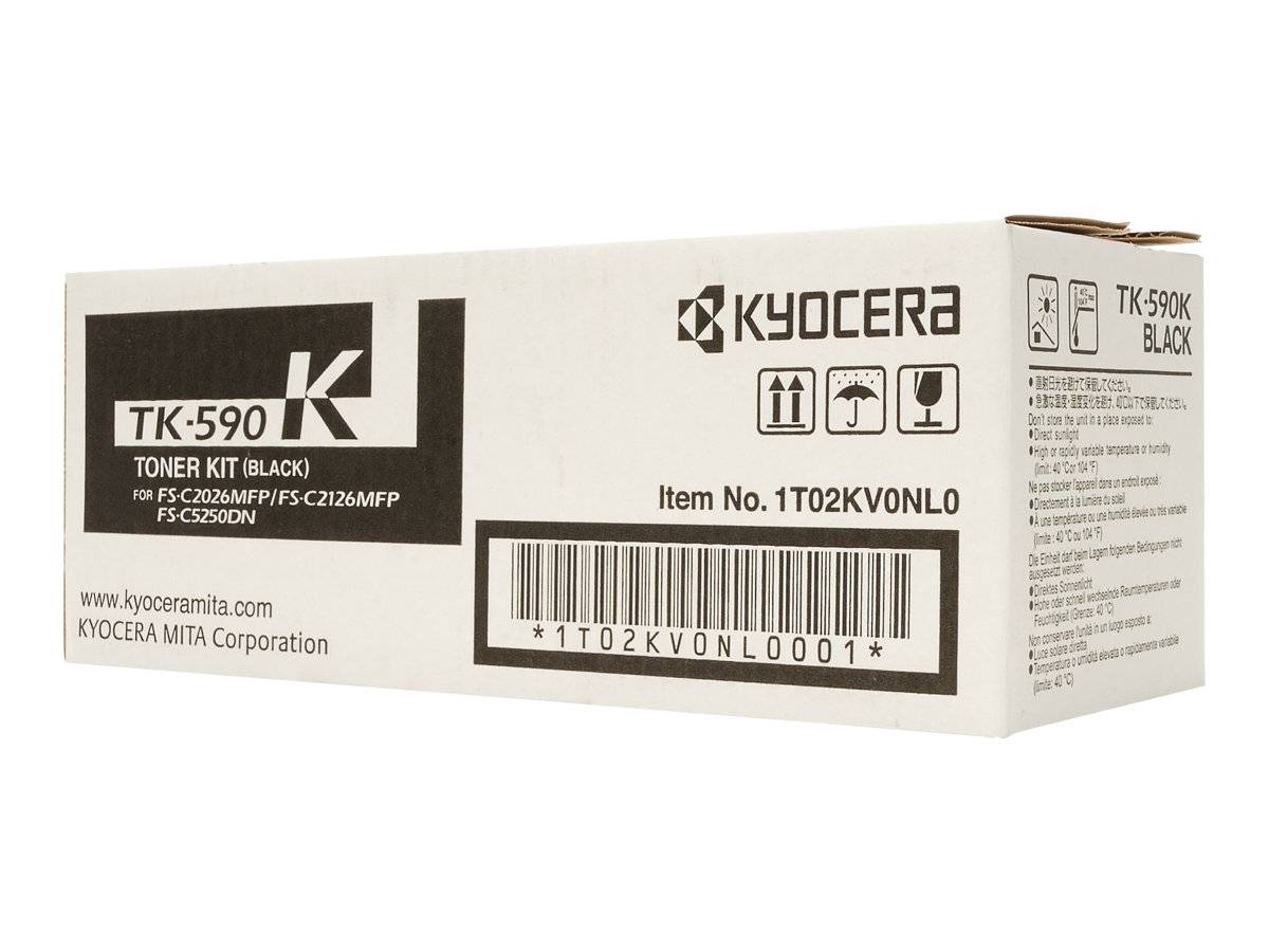 Kyocera Toner TK-590K Original Schwarz 7000 Seiten 1T02KV0NL0