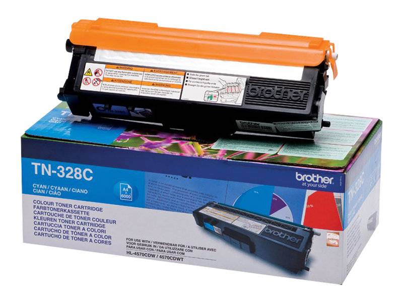 Brother TN328C - Cyan - Original - Tonerpatrone
