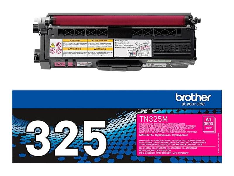 Brother TN325m - Magenta - original - Tonerpatrone - für Brother DCP-9055, DCP-9270, HL-4140, HL-4150, HL-4570, MFC-9460