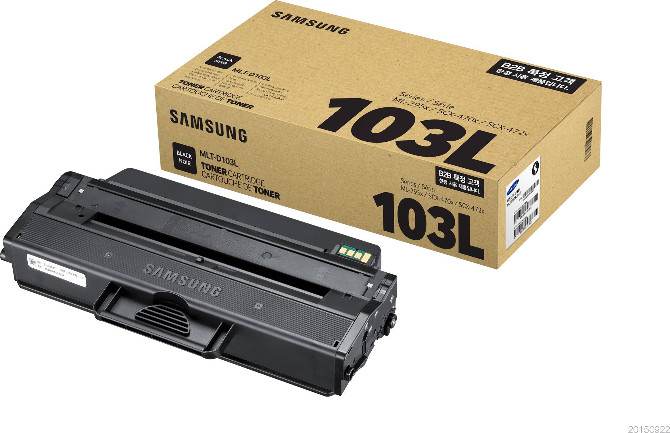 Samsung Tonerkassette MLT-D103L Original Schwarz 2500 Seiten SU716A