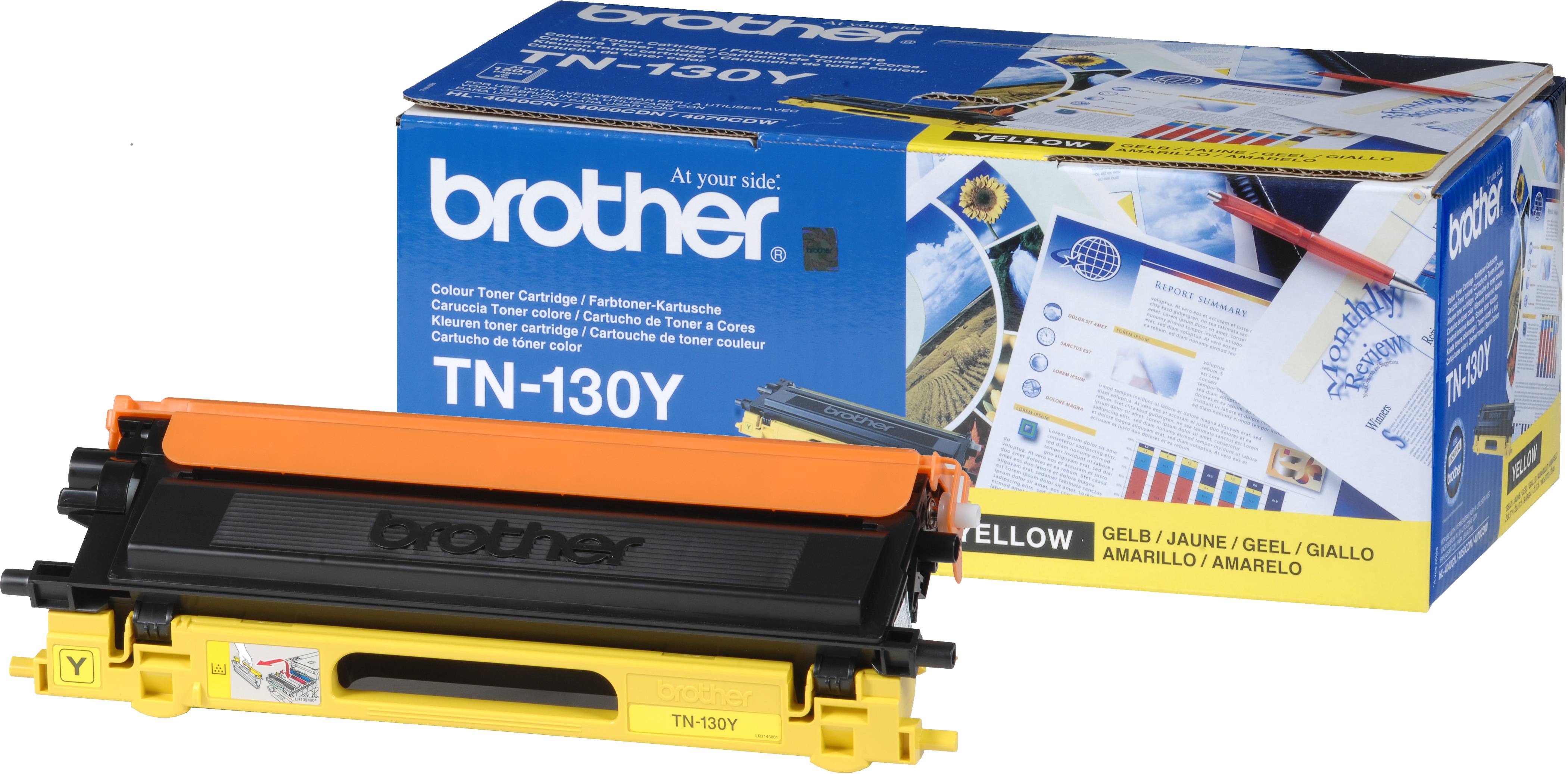 Brother TN130Y - Gelb - Original - Tonerpatrone
