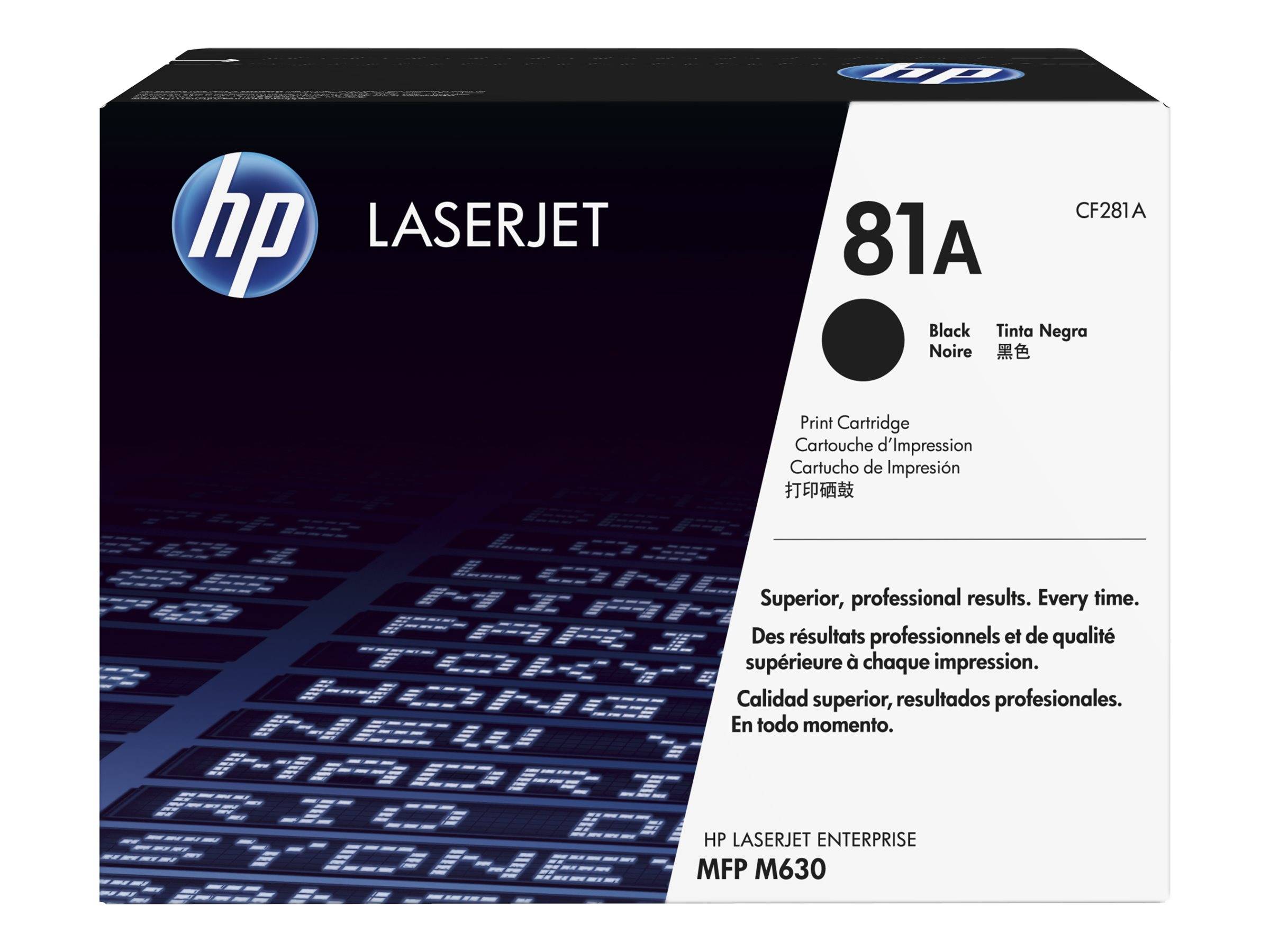 HP Toner 81A Original Schwarz 10500 Seiten CF281A