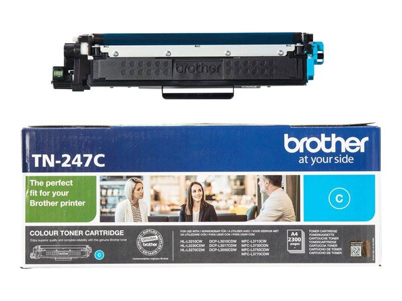 Brother Toner TN-247C / TN247 Original Cyan 2300 Seiten TN247C