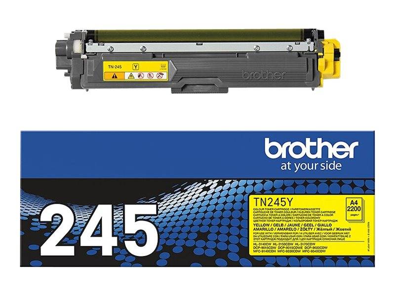 Brother Toner TN-245Y Original Gelb 2200 Seiten TN245Y