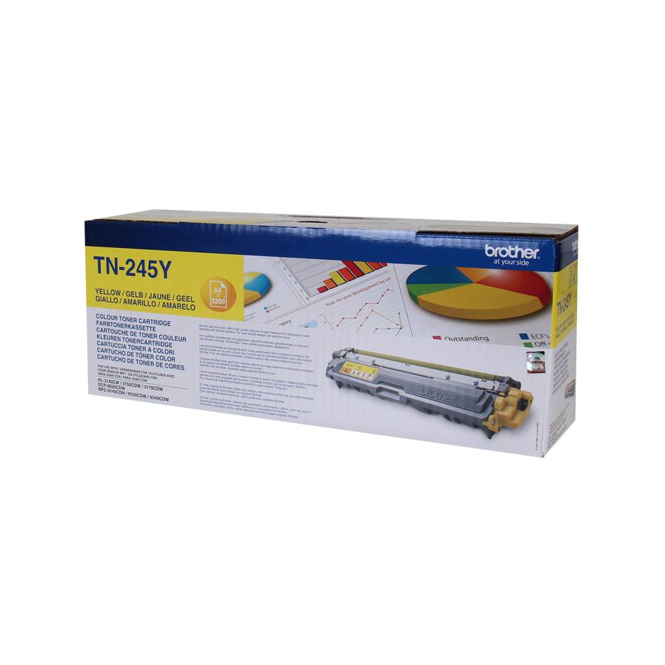 Brother Toner TN-245Y Original Gelb 2200 Seiten TN245Y