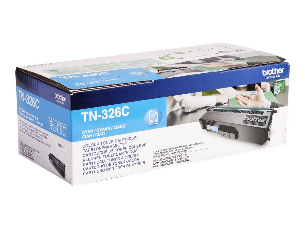 Brother Toner TN-326C Original Cyan 3500 Seiten TN326C
