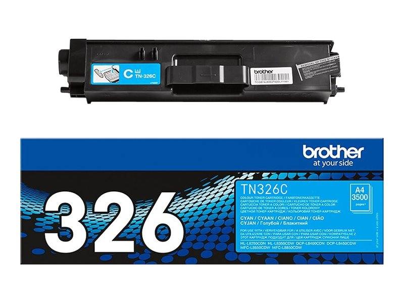 Brother Toner TN-326C Original Cyan 3500 Seiten TN326C