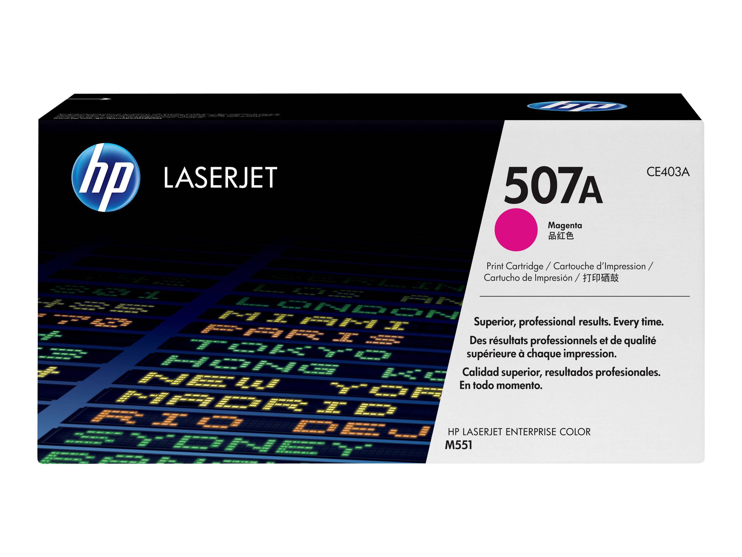 HP Toner 507A Original Magenta 6000 Seiten CE403A