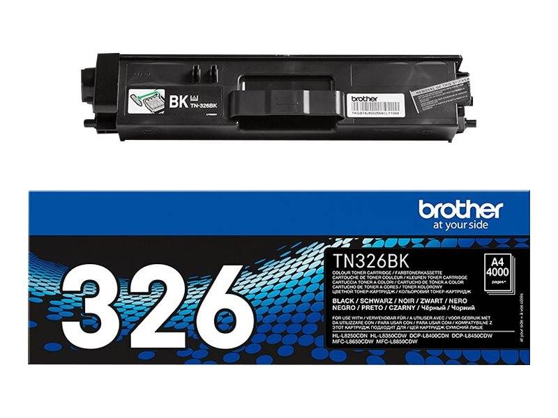 Brother Toner TN-326BK Original Schwarz 4000 Seiten TN326BK