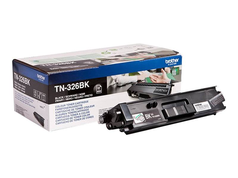 Brother Toner TN-326BK Original Schwarz 4000 Seiten TN326BK