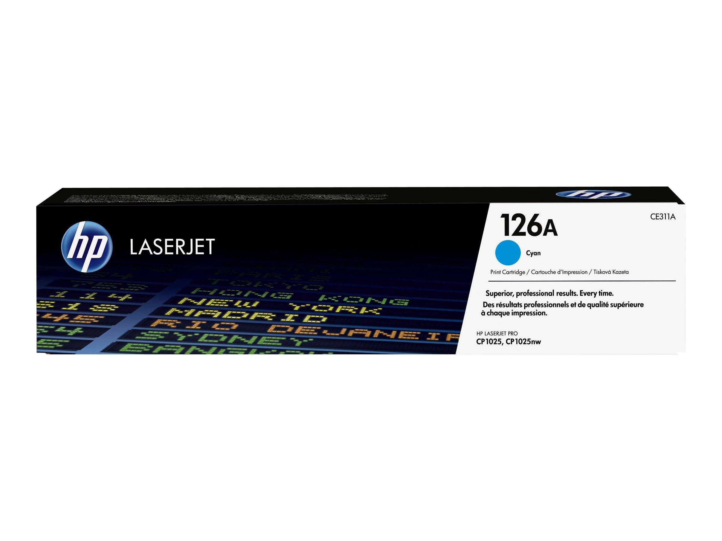 HP Toner 126A Original Cyan 1000 Seiten CE311A