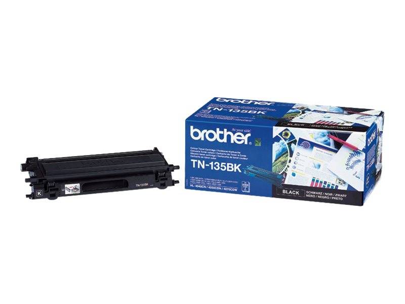Brother TN135BK - Schwarz - Original - Tonerpatrone