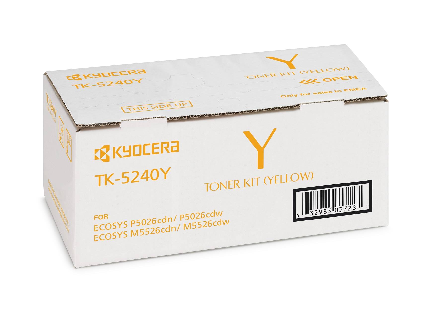 Kyocera Toner TK-5240Y Original Gelb 3000 Seiten 1T02R7ANL0