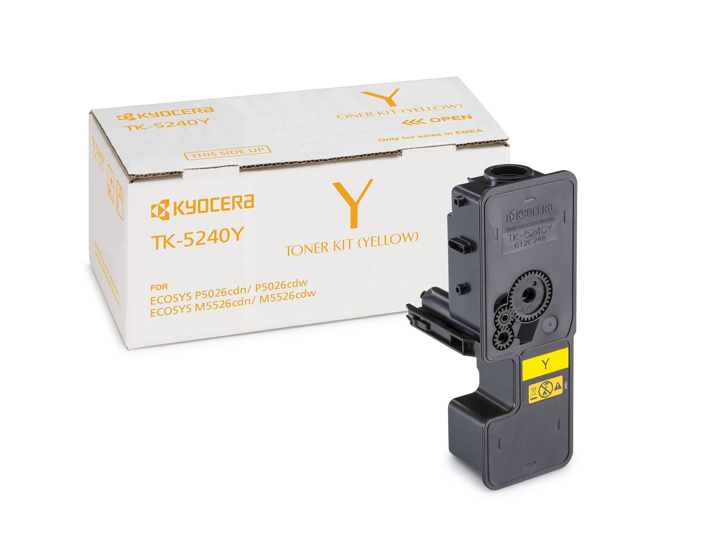 Kyocera Toner TK-5240Y Original Gelb 3000 Seiten 1T02R7ANL0
