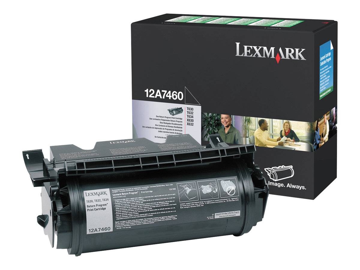 Lexmark - Schwarz - Original - Tonerpatrone LCCP, LRP