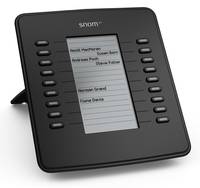 SNOM D7 Systemtelefon Erweiterungsmodul Schwarz
