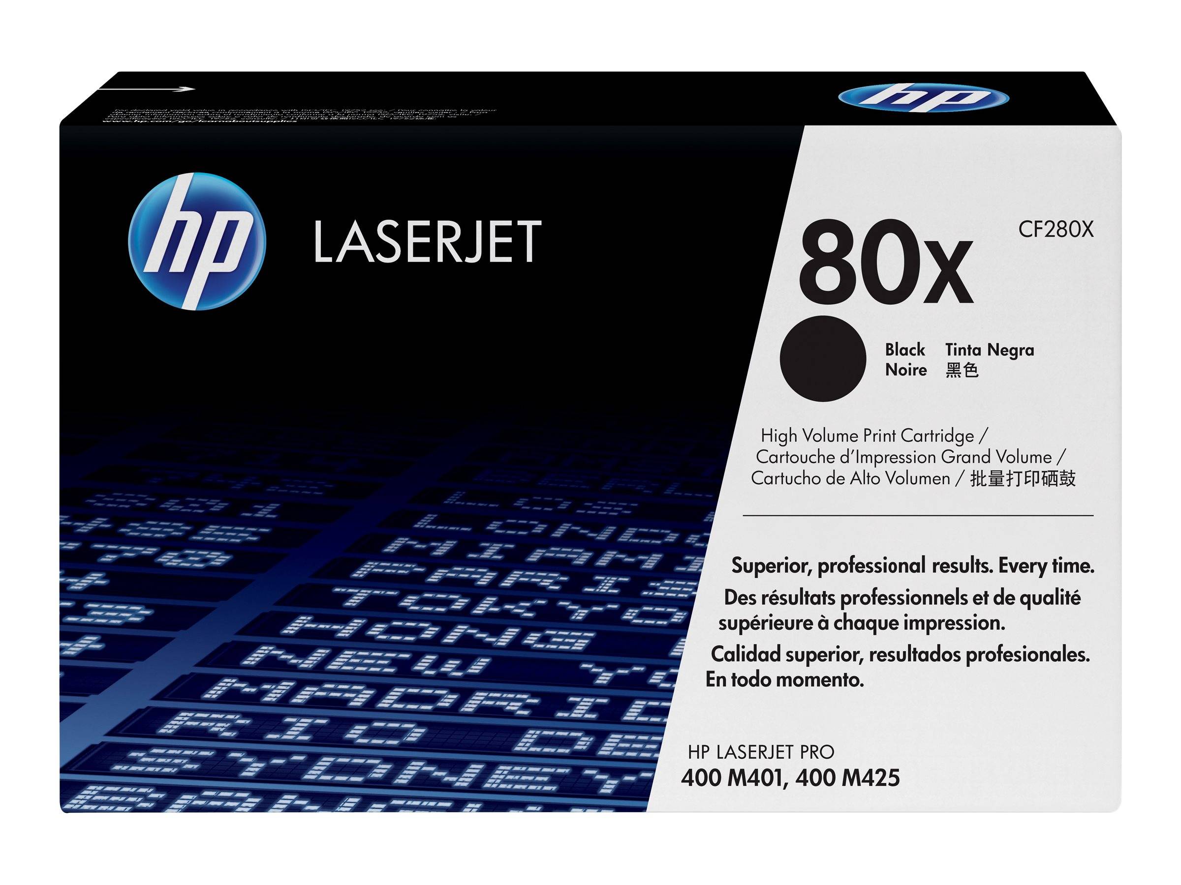 HP Toner 80X Original Schwarz 6900 Seiten CF280X