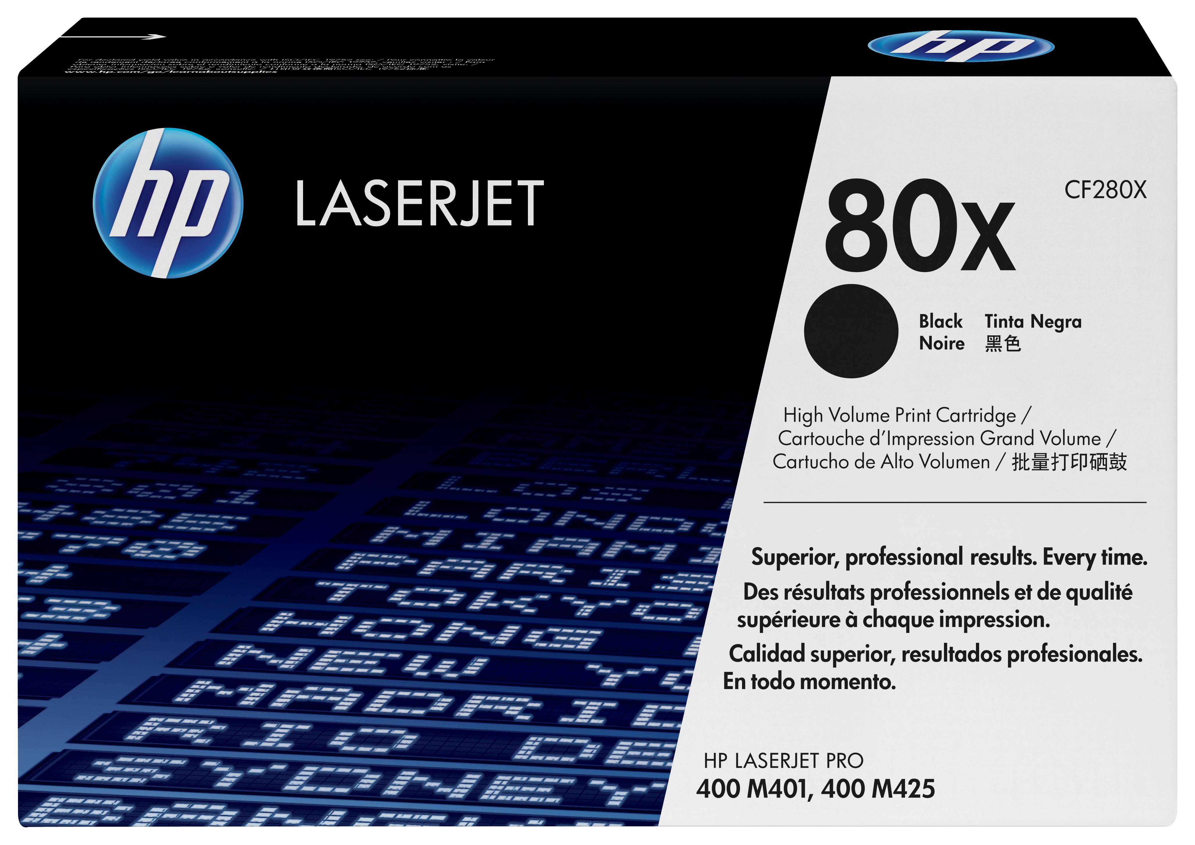 HP Toner 80X Original Schwarz 6900 Seiten CF280X