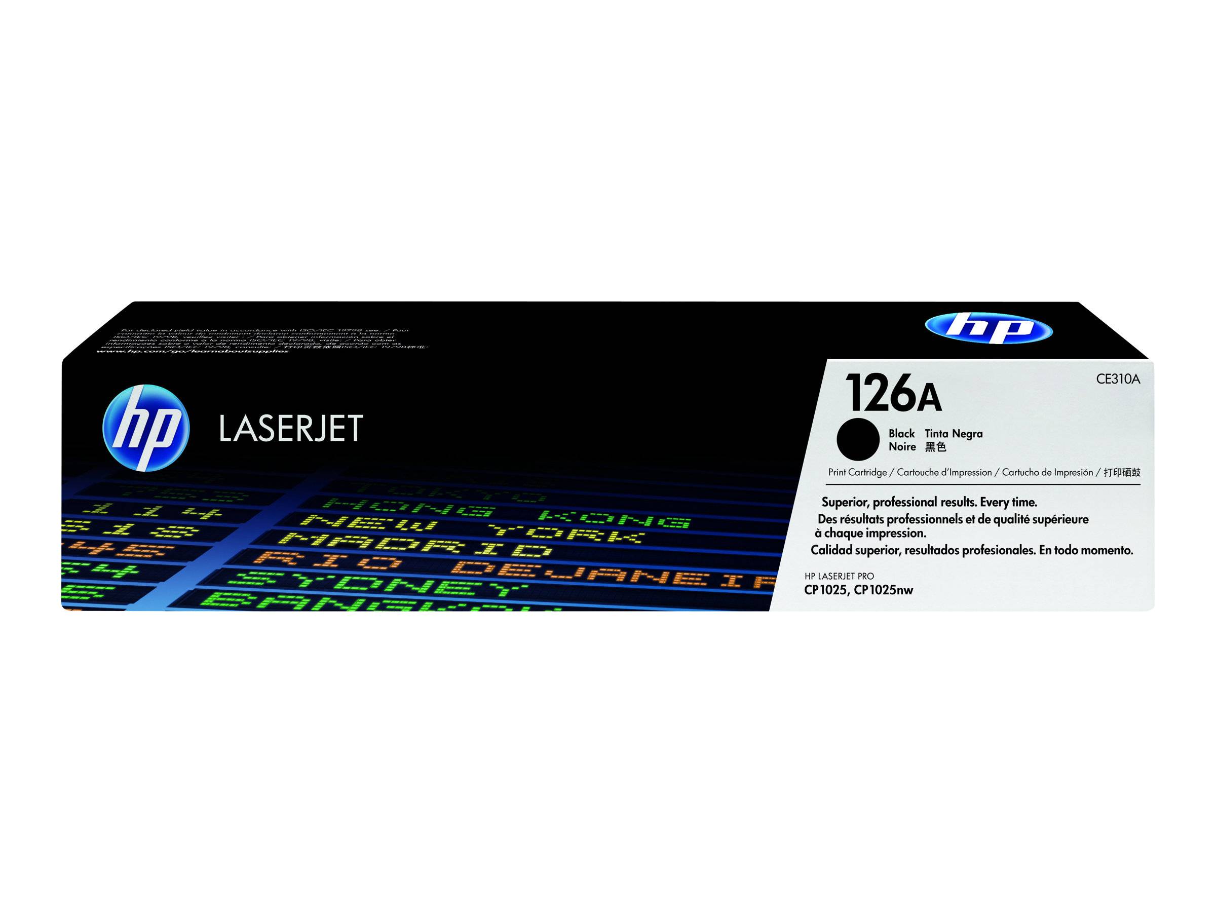 HP Toner 126A Original Schwarz 1200 Seiten CE310A
