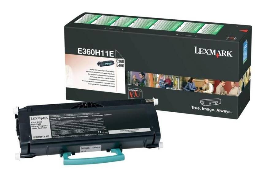 Lexmark Rückgabe Tonerkassette E360 E460 Original Schwarz 9000 Seiten E360H11E