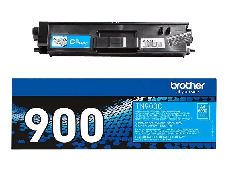 Brother Toner TN-900C Original Cyan 6000 Seiten TN900C
