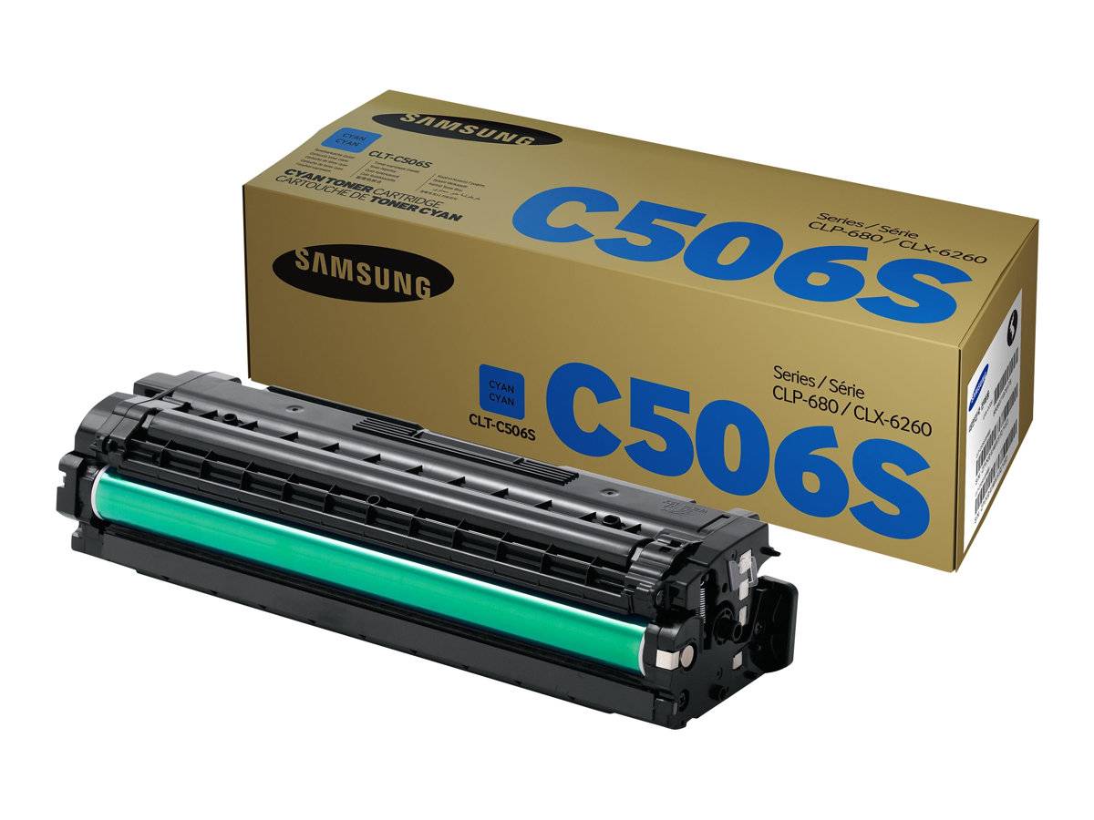 HP Toner Samsung CLT-C506S Original Cyan 1500 Seiten SU047A