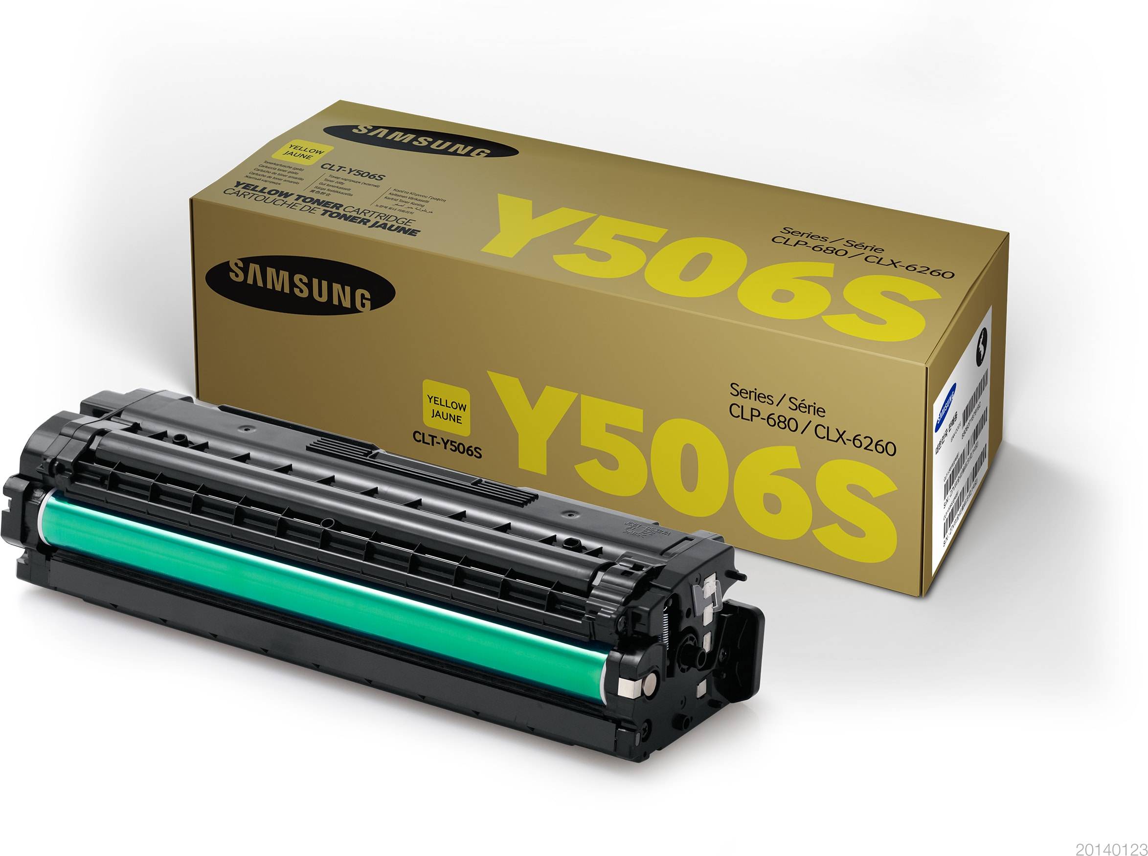 Samsung Toner CLT-Y506S Original Gelb 1500 Seiten SU524A