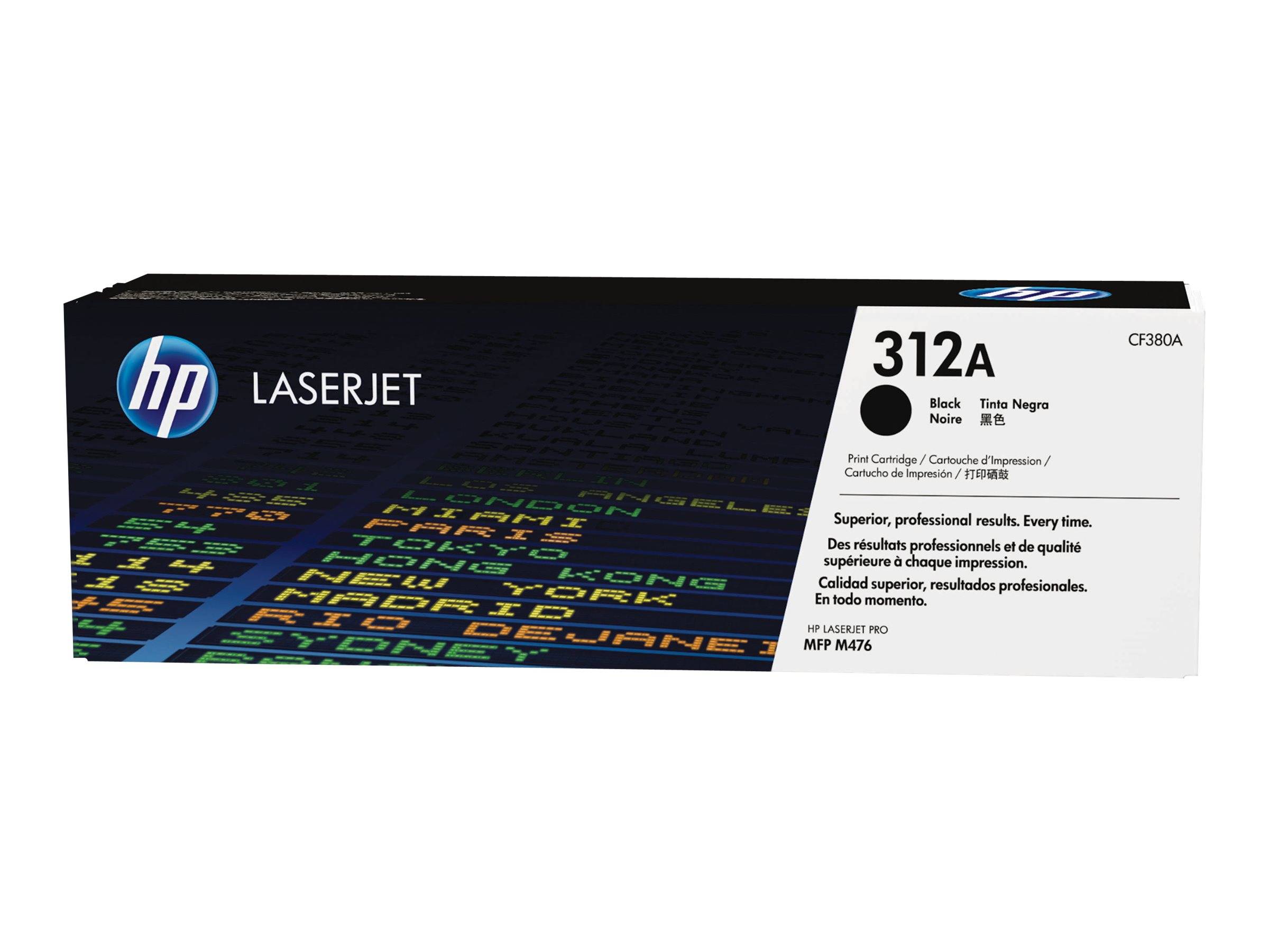 HP Toner 312A Original Schwarz 2400 Seiten CF380A