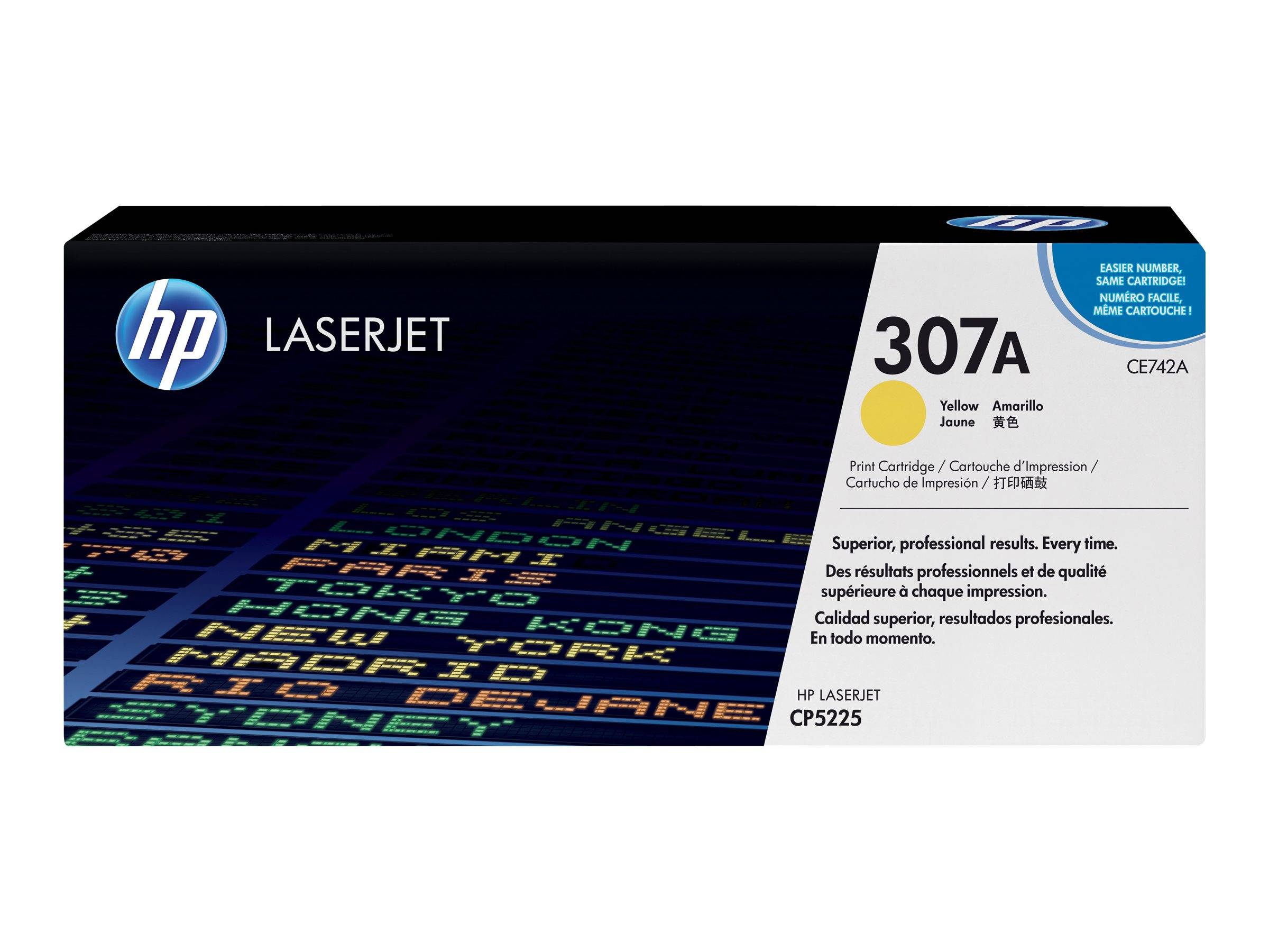 HP Toner 307A Original Gelb 7300 Seiten CE742A