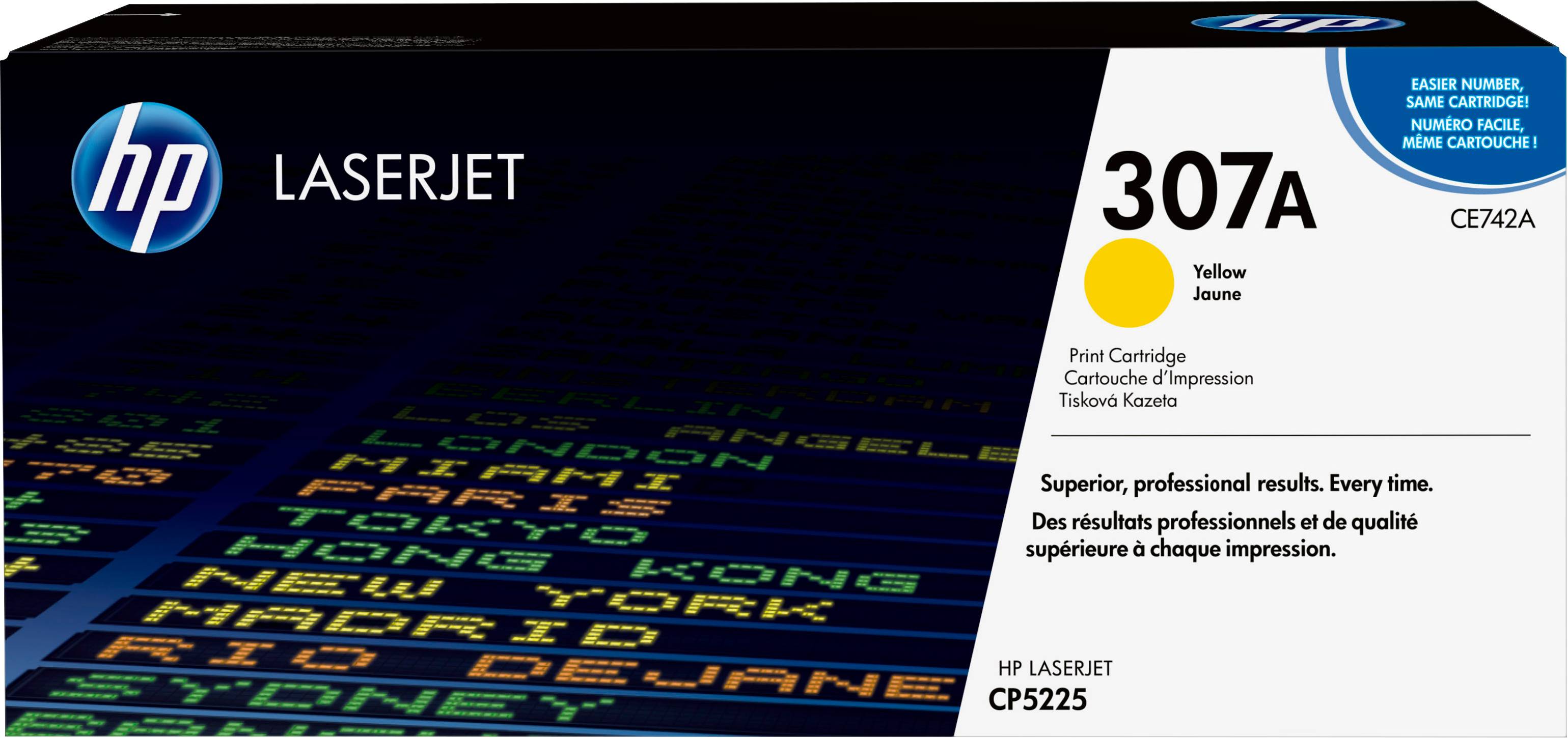 HP Toner 307A Original Gelb 7300 Seiten CE742A