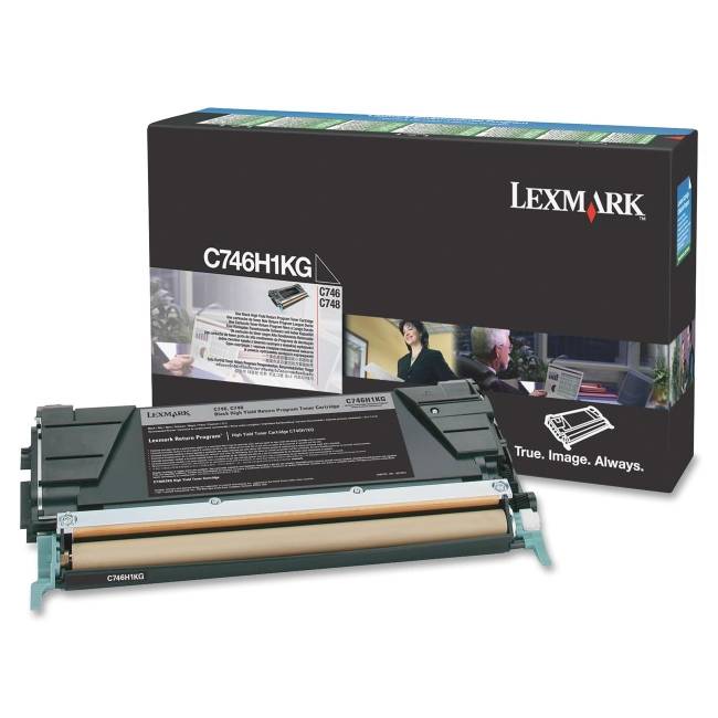 Lexmark Tonerkassette C746H1KG Original Schwarz 12000 Seiten C746H1KG