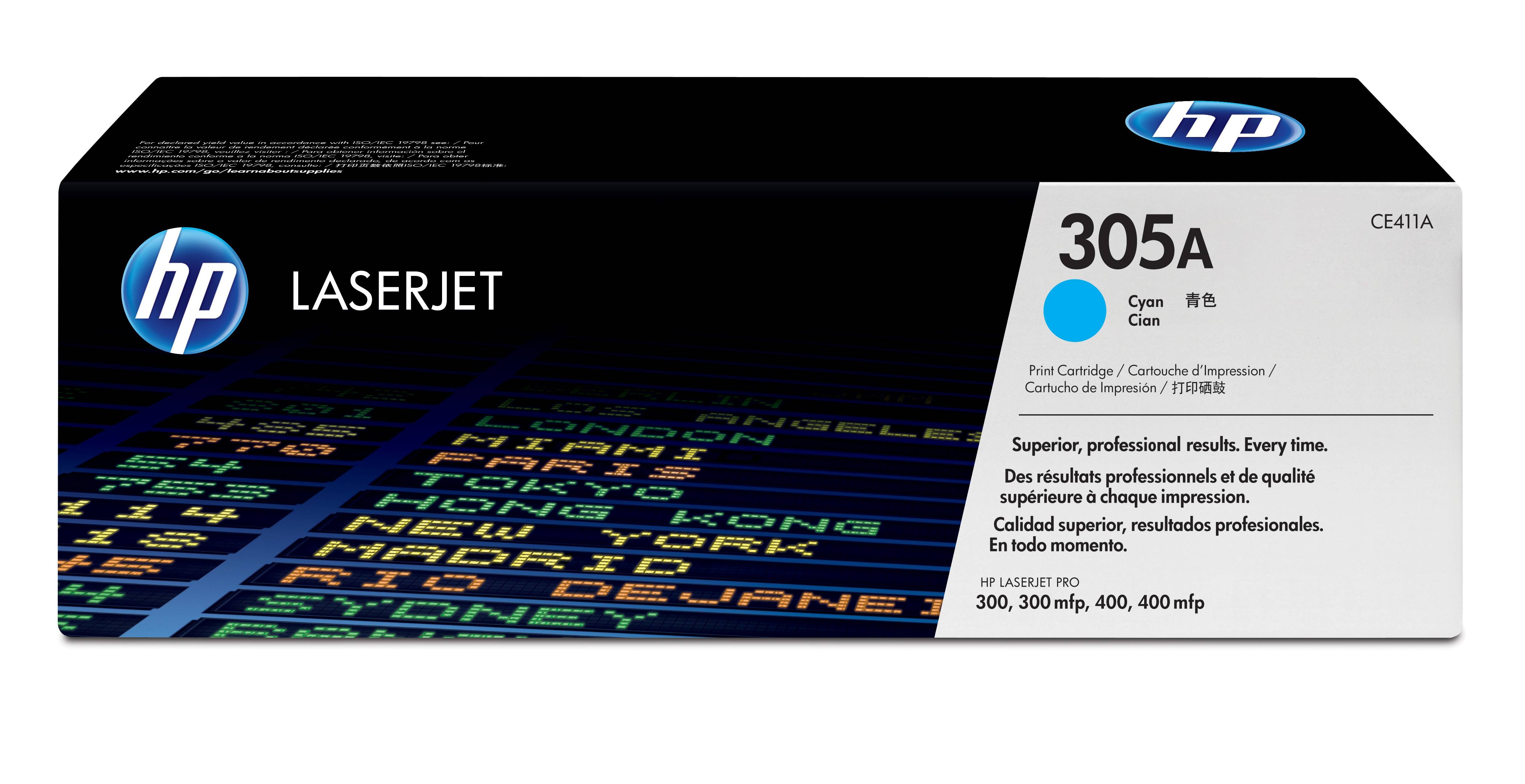 HP Toner 305A Original Cyan 2600 Seiten CE411A