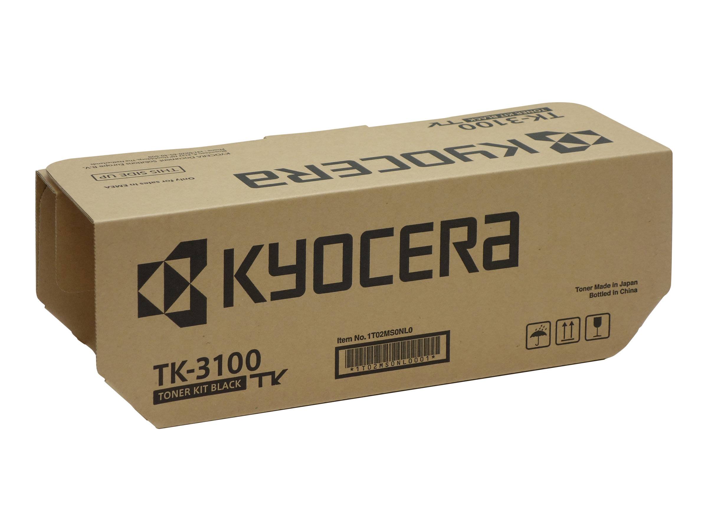 Kyocera Toner TK-3100 Original Schwarz 12500 Seiten 1T02MS0NL0