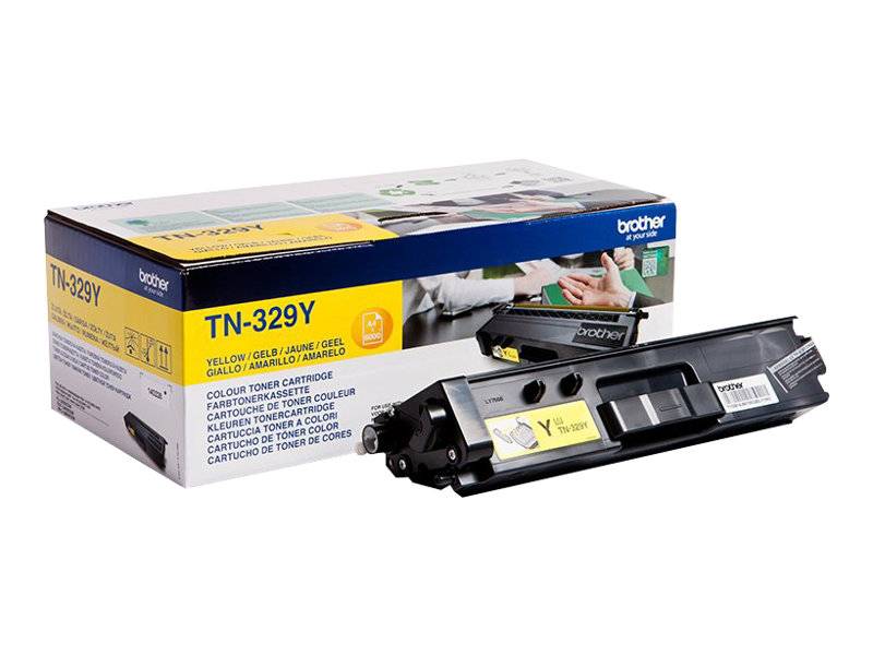 Brother TN329Y - Gelb - original - Tonerpatrone
