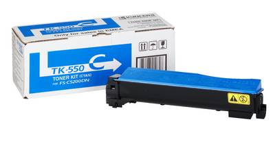 Kyocera TK 550C - Cyan - Original - Tonerpatrone