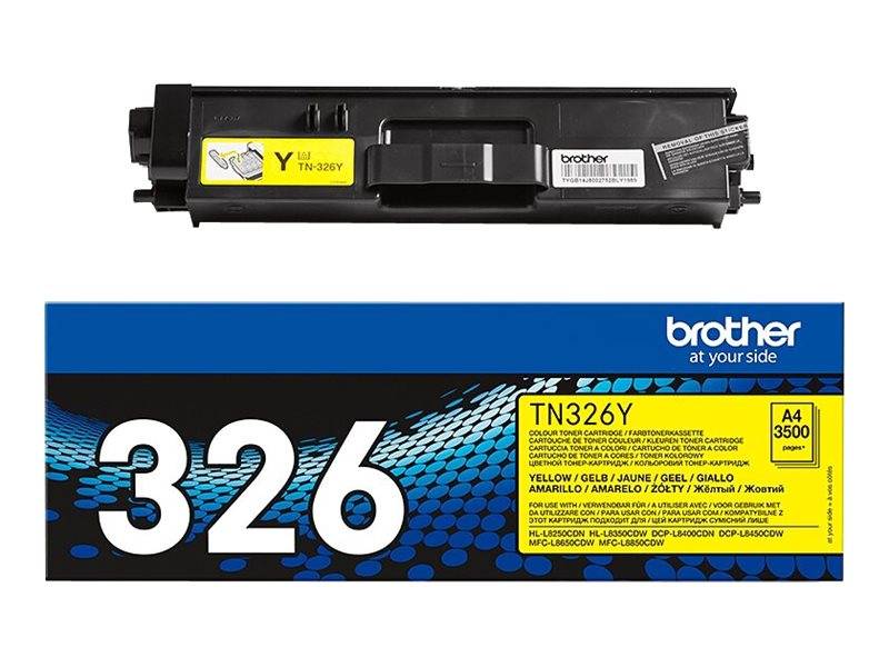 Brother Toner TN-326Y Original Gelb 3500 Seiten TN326Y