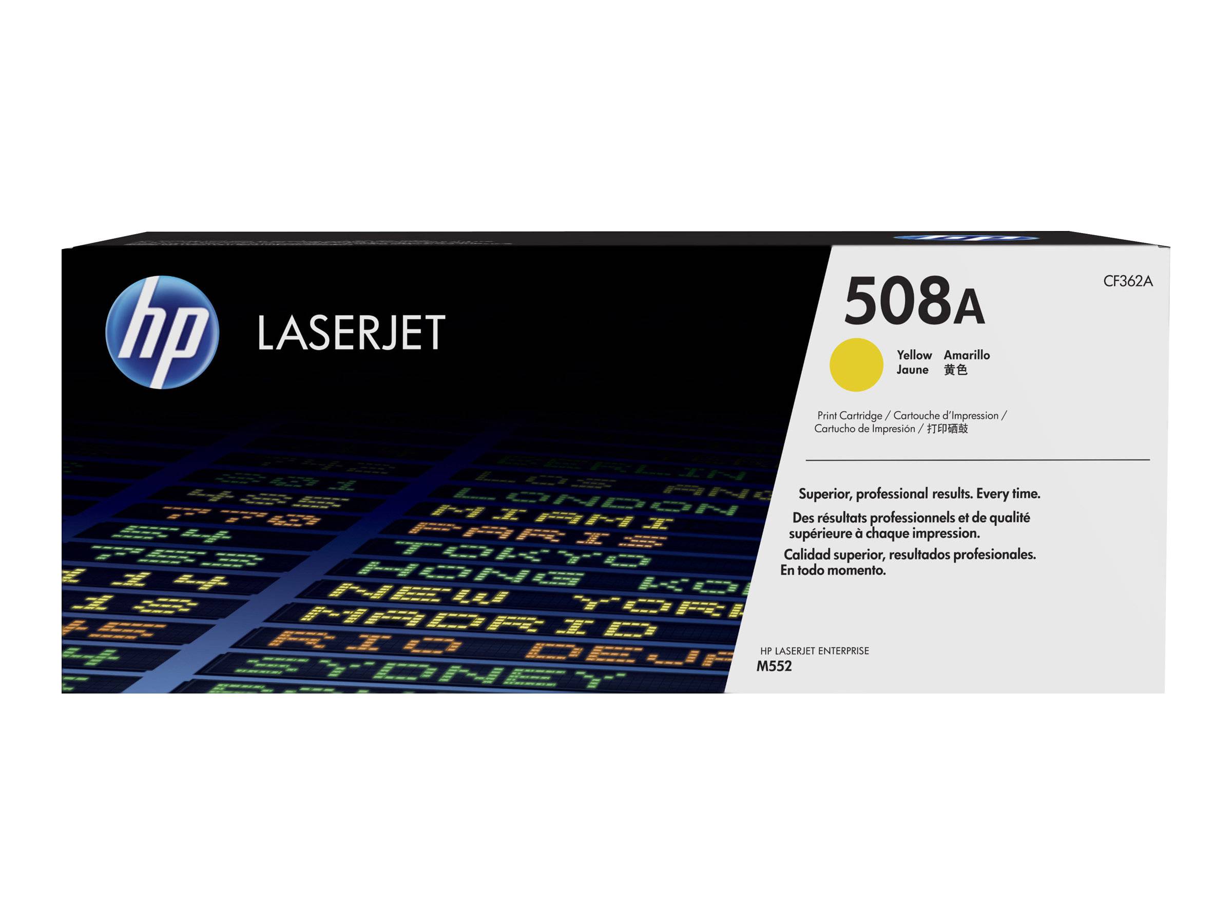 HP Toner 508A Original Gelb 5000 Seiten CF362A