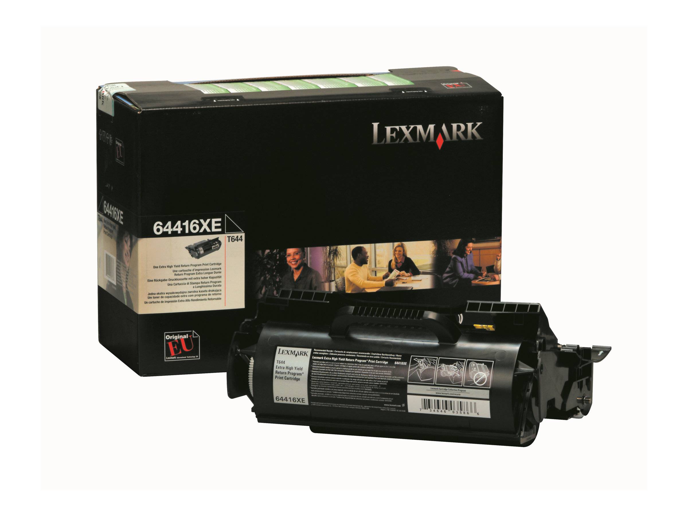 Lexmark - Besonders hohe Ergiebigkeit - Schwarz