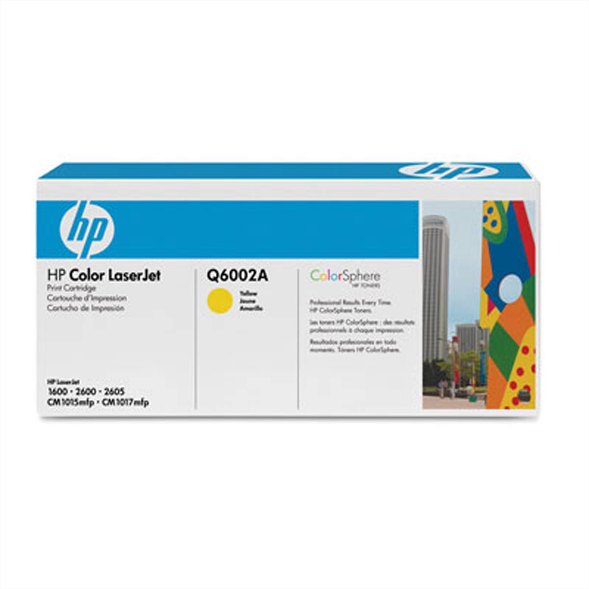 HP 124A - Gelb - Original - LaserJet - Tonerpatrone (Q6002A)