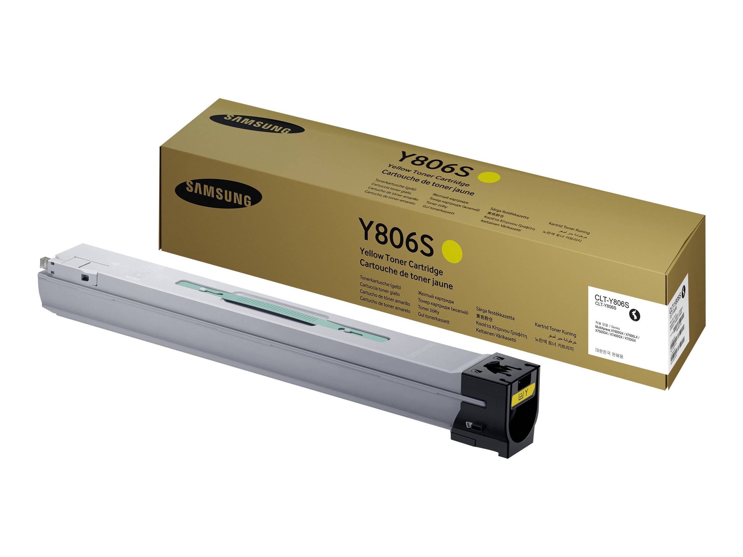 HP - Samsung CLT-Y806S - Gelb - Original - Tonerpatrone (SS728A)