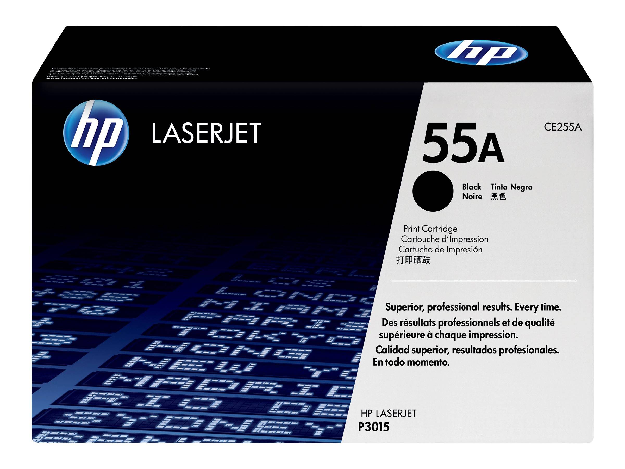 HP Toner 55A Original Schwarz 6000 Seiten CE255A